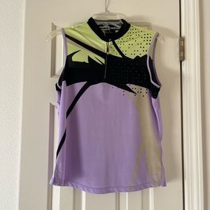 Jamie Sadock sleeveless golf top. Size Medium.